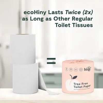 Secondary Images for ecoHiny Premium & Soft Bamboo Toilet Paper