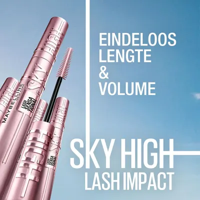 Secondary Images for Maybelline New York Black Mascara for Extremely Long Eyelashes