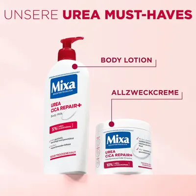 Secondary Images for Mixa Urea Skin Renewing Cream with Urea & Niacinamide for Dry and Rough and Uneven Skin