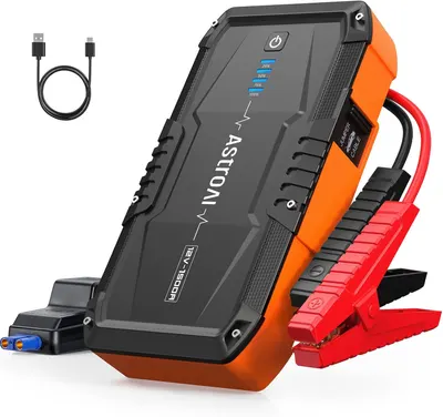 Secondary Images for AstroAI S8 Car Battery Booster Jump Starter Power Pack (up to 6.0L Petrol & 3.0L Diesel…