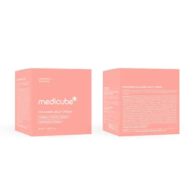Secondary Images for medicube Collagen Jelly Cream- Niacinamide & Freeze-Dried Hydrolyzed Collagen-Boosts…