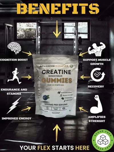 Secondary Images for Creatine Gummies