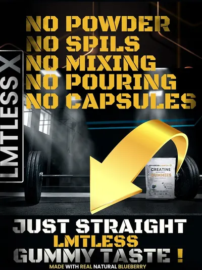 Secondary Images for Creatine Gummies