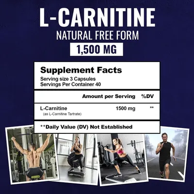 Secondary Images for Premium L-Carnitine Tartrate Supplement