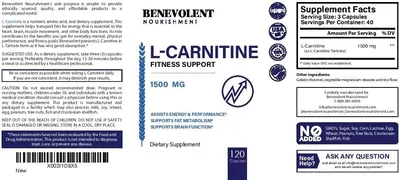 Secondary Images for Premium L-Carnitine Tartrate Supplement