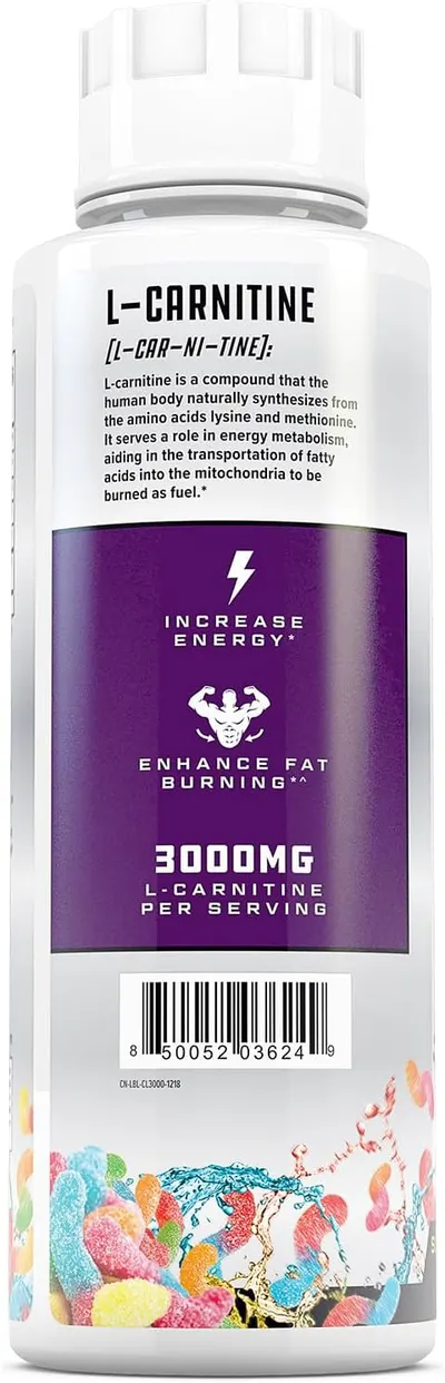 Secondary Images for Cutler Nutrition Liquid L-Carnitine Supplement with Acetyl L-Carnitine & L-Carnitine…