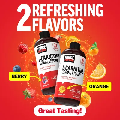Secondary Images for Force Factor L-Carnitine Liquid 3000mg