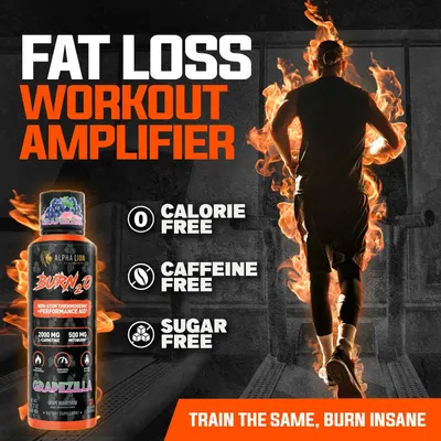 Secondary Images for ALPHA LION Burn2O L-Carnitine Liquid 2000mg