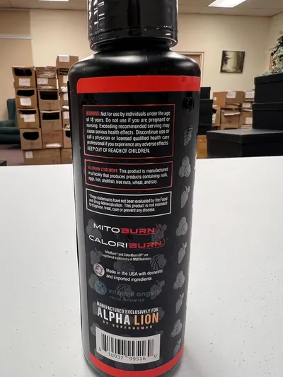 Secondary Images for ALPHA LION Burn2O L-Carnitine Liquid 2000mg