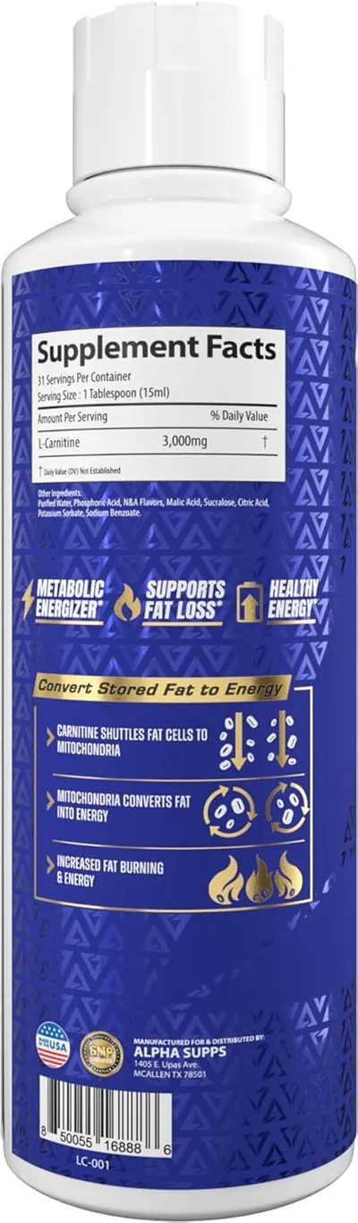 Secondary Images for L Carnitine Liquid 3000