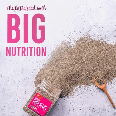 Secondary Images for BetterBody Foods Organic Chia Seeds 2 lbs