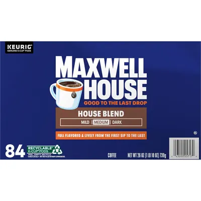 Secondary Images for Maxwell House House Blend Medium Roast K-Cup Coffee Pods