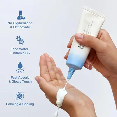 Secondary Images for BEAUTY OF JOSEON Relief Sun Aqua-Fresh Rice + B5 SPF 50+ PA++++ (50 ml)