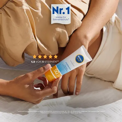 Secondary Images for NIVEA SUN UV Face Mattifying Sun Protection SPF 50 (50 ml)