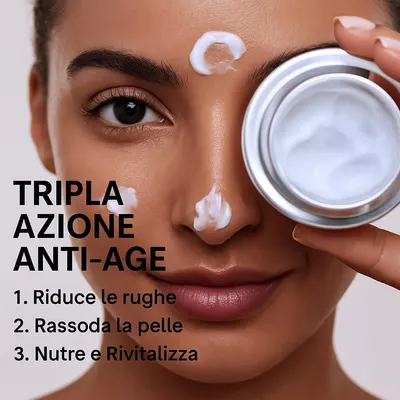 Secondary Images for Anti-Wrinkle Face Cream Hyaluronic Acid with Retinol and Collagen
