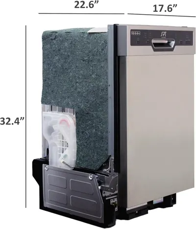Secondary Images for SPT SD-9254SSA 18″ Wide Built-In Stainless Steel Dishwasher w/Heated Drying