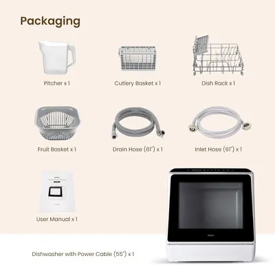 Secondary Images for HAVA Countertop Dishwasher