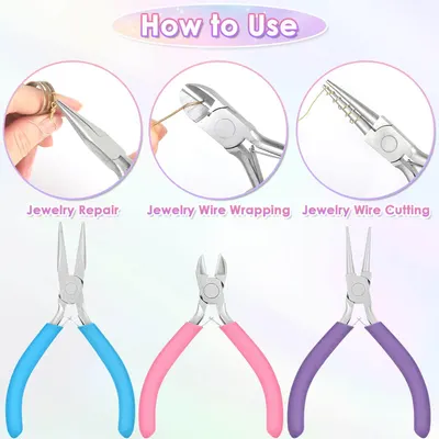 Secondary Images for Jewelry Pliers Set