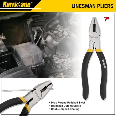 Secondary Images for HURRICANE 7-Piece Pliers Set