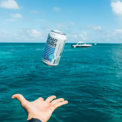 Secondary Images for Open Water Still 12oz Cans (4 Cases