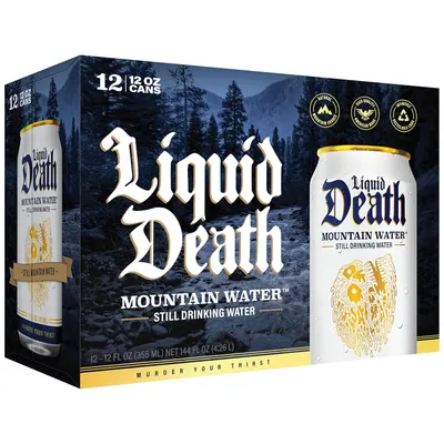 Secondary Images for Liquid Death