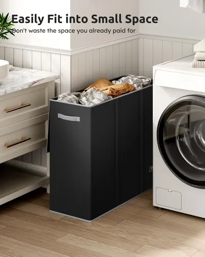 Highlights the product's compact size and ability to fit into small spaces, allowing customers to maximize their living area.