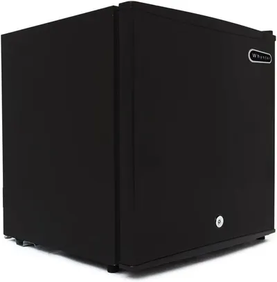 Highlights the product's compact and minimalist design, likely to showcase its space-saving capabilities.