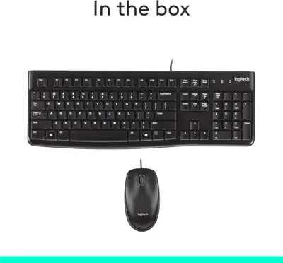 Shows the keyboard and mouse that are included with the product purchase.