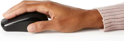 Shows the product being held in a real-world setting, highlighting its ergonomic and compact design for comfortable use.