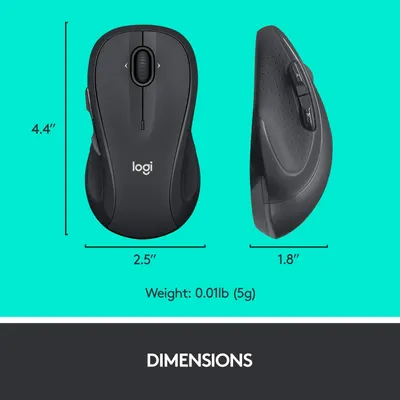 Provides the exact dimensions and weight of the product to give shoppers a clear understanding of its compact and portable size.