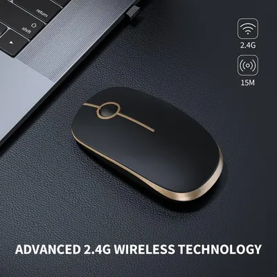 Highlights the product's advanced 2.4G wireless technology and long range of 15M as a key feature.