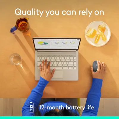 Highlights the long 12-month battery life as a key benefit, reassuring customers of the product's reliability and convenience.