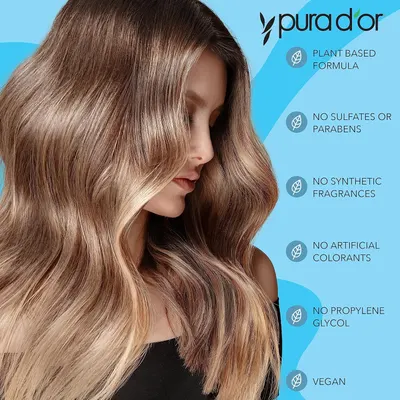Highlights the product's natural, plant-based ingredients and lack of harsh chemicals to appeal to customers seeking clean, vegan hair care products.