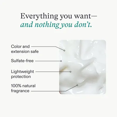 Highlights multiple key features and benefits of the product in a clean, digestible layout to showcase its versatility and appeal to customers looking for a safe, natural, and lightweight solution.