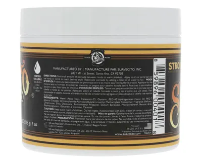 Shows the product ingredients, usage directions, and caution statements to inform customers about what the product contains and how to use it safely.