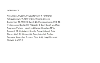 Provides transparency by listing all the ingredients contained in the product formula.