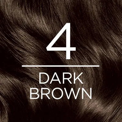 Showcases the brand identity and specific hair color shade offered by the product.