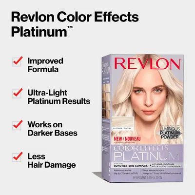 Highlights multiple key features and benefits of the hair color product to showcase its improved performance and effectiveness.