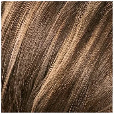 Shows the natural texture and color variation of the hair product in a realistic setting.