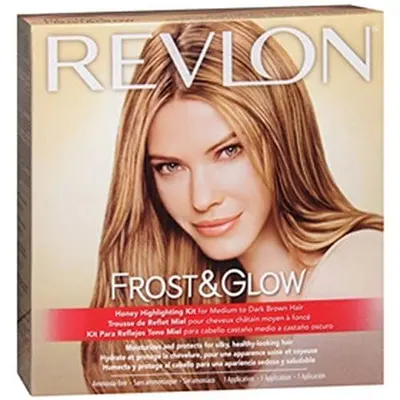Highlights the product's ability to frost and add a glowing effect to hair color.