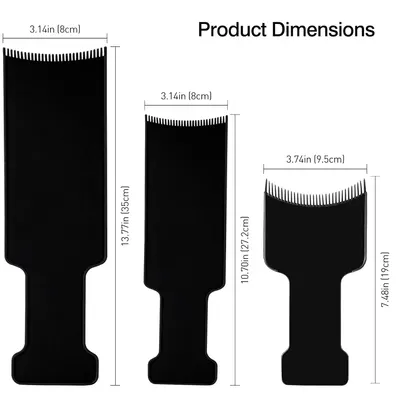 Clearly communicates the exact dimensions of the product in both imperial and metric units to help shoppers understand its physical size.