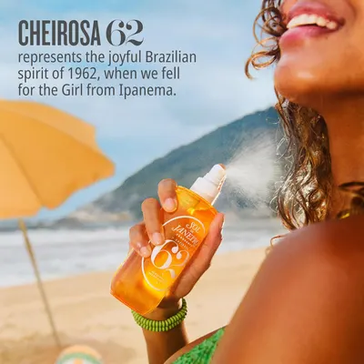 Reinforces the brand's Brazilian heritage and joyful, carefree lifestyle positioning.