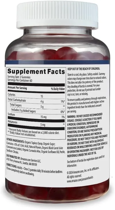 Provides detailed nutritional information and supplement facts to help customers understand the product's contents and serving size.