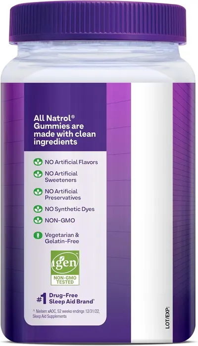 Highlights that the gummies are made with clean, natural ingredients without artificial additives or GMOs to reassure health-conscious shoppers.