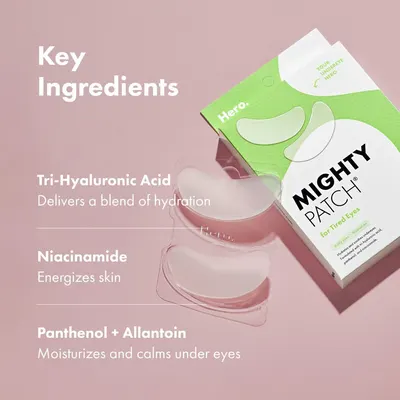 Secondary Images for HERO COSMETICS Mighty Patch™ for Tired Eyes Patches