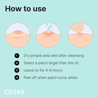 Provides step-by-step instructions on how to properly apply and use acne patches, ensuring customers use the product correctly for best results.