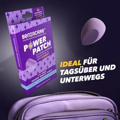 Highlights the product's convenience for on-the-go use, emphasizing its suitability for daytime and travel scenarios.