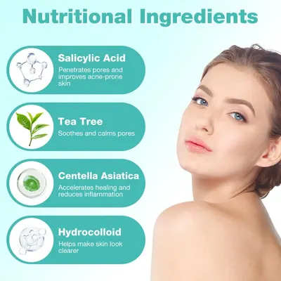 Highlights multiple key ingredients and their specific benefits for improving acne-prone skin, providing shoppers with a clear understanding of the product's…