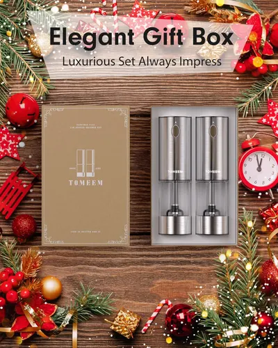 Positions the product as an elegant and luxurious Christmas gift option, appealing to holiday shoppers looking for impressive presents. Shows the complete gift set contents, highlighting the premium…