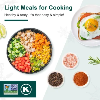 Showcases different light and healthy meal options to demonstrate the versatility and ease of preparing nutritious dishes. Highlights multiple benefits of the…